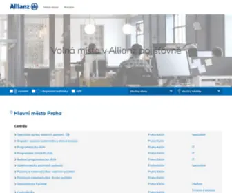 Allianz.jobs.cz(Volná místa) Screenshot