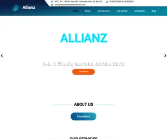 Allianzeducationaltravelconsult.com(ALLIANZ EDUCATION TRAVEL & TOUR) Screenshot