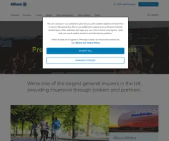 Allianzpark.com(Allianz Insurance) Screenshot