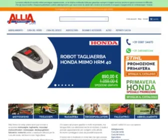 Alliastore.it(Vendita Online Motoseghe) Screenshot