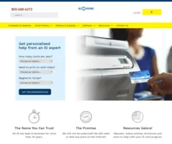 Allidsystems.com(All ID Systems) Screenshot