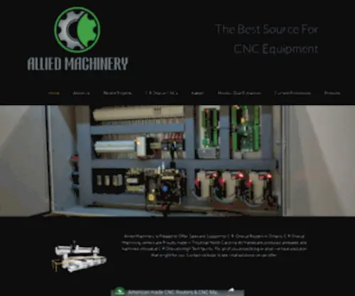 Allied2.com(Allied Machinery) Screenshot