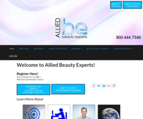 Alliedbeautyexperts.net(Alliedbeautyexperts) Screenshot