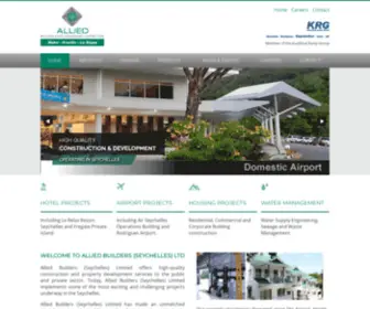 Alliedbuilders-Seychelles.com(Allied Builders (Sey) Ltd) Screenshot