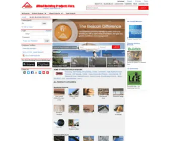 Alliedbuilding.net(The New Beacon Website) Screenshot