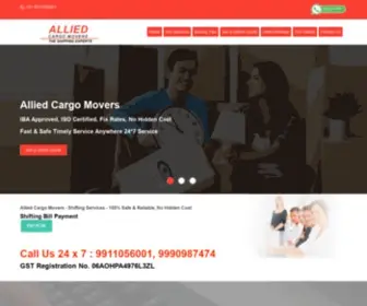 Alliedcargomovers.in(Allied Cargo Movers) Screenshot