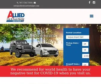 Alliedcarrental.com(Allied Car Rentals) Screenshot