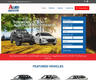 Alliedcarrentalpr.com(Allied Car Rentals) Screenshot