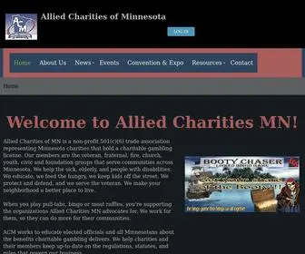 Alliedcharitiesmn.org(Allied Charities of Minnesota) Screenshot