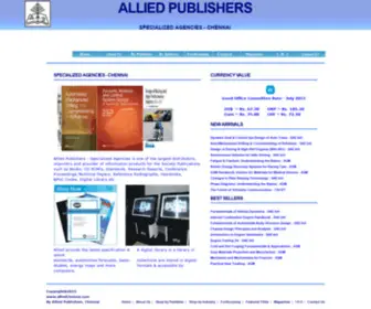 Alliedchennai.com(Allied Publishers) Screenshot