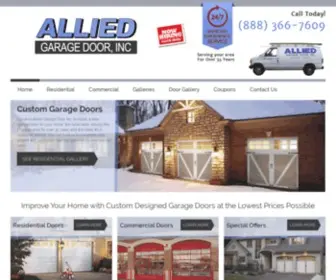 Allieddoor.com(Allied Garage Door) Screenshot