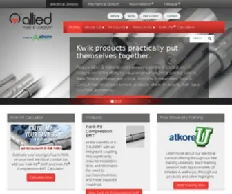 Alliedeg.us(Allied Tube & Conduit) Screenshot