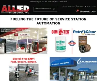 Alliedelectronics.com(Allied Electronics) Screenshot