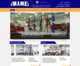 Alliedequip.com(Rotary Lifts Michigan) Screenshot