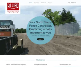 Alliedfencesherman.com(Alliedfencesherman) Screenshot