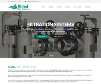 Alliedfilter.co.uk(Allied Filter Systems) Screenshot