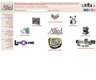 Alliedhpi.com(Allied Healthcare Products) Screenshot