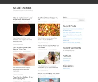 Alliedincome.com(The Place to Find What you are Looking For) Screenshot