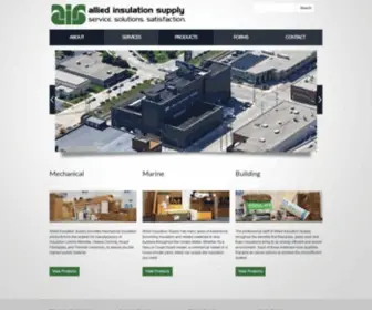 Alliedinsulation.com(Allied Insulation Supply) Screenshot