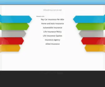 Alliedinsurance.net(Allied Insurance) Screenshot