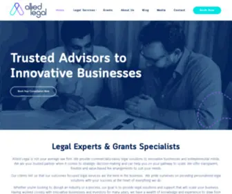 Alliedlegal.com.au(Allied Legal) Screenshot