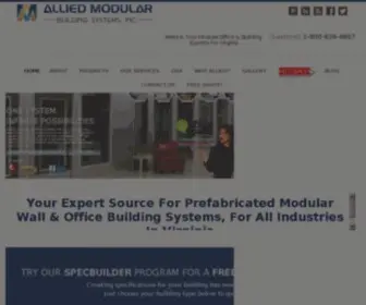 Alliedmodular.com(Allied Modular Building Systems) Screenshot