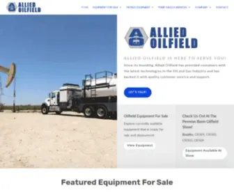 Alliedoilfield.com(Allied Oilfield) Screenshot
