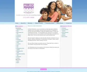 Alliedorthodontics.com(Orthodontics Allentown) Screenshot