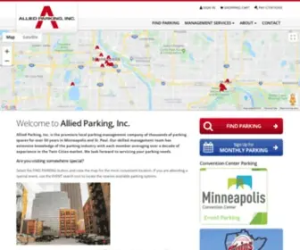 Alliedparkinginc.com(Allied Parking) Screenshot