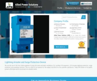 Alliedpowersolutions.co(Allied Power Solutions) Screenshot