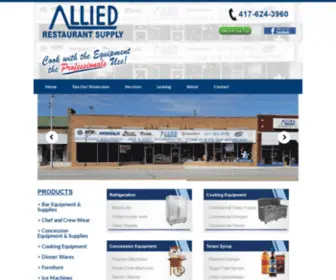 Alliedrestaurantsupply.com(Allied Restaurant Supply) Screenshot