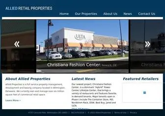 Alliedretailprop.com(Allied Corporate) Screenshot