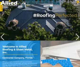 Alliedroofing.cc(Allied Roofing Fort Lauderdale Contractors Serving Boca Raton) Screenshot