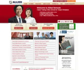 Alliedschool.com(Allied Schools) Screenshot