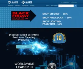 AlliedscientificPro.com(Allied Scientific Pro) Screenshot