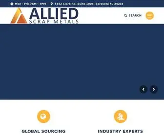 Alliedscrapmetals.com(Allied Scrap Metals) Screenshot