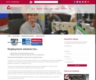 Alliedsewing.com(The Resource Center) Screenshot
