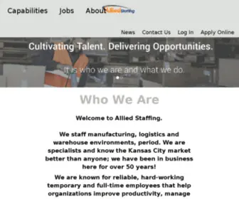 Alliedstaffing.com(Alliedstaffing) Screenshot