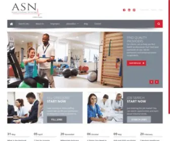 Alliedstaffingnetwork.com(Curative) Screenshot
