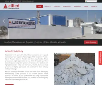 Alliedtalc.com(Supplier of Talc Powder in India) Screenshot