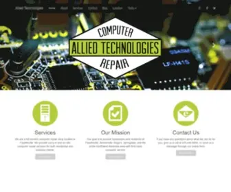 Alliedtechnwa.com(Allied Technologies) Screenshot