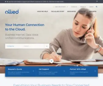 Alliedtelecom.net(Allied Telecom) Screenshot