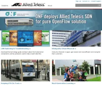 Alliedtelesyn.com(Alliedtelesyn) Screenshot