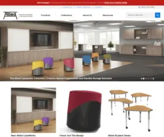 Alliedusa.com(Allied School Furniture) Screenshot