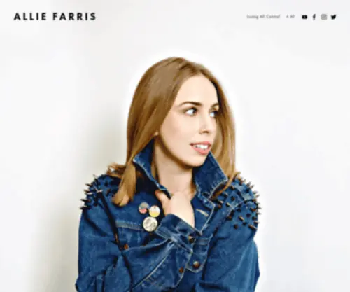 Alliefarris.com(Alliefarris) Screenshot