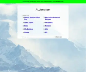 Alliens.com(Alliens) Screenshot