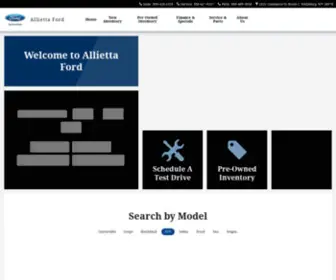 Alliettaford.com Screenshot