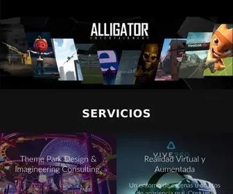 Alligatorentertainment.com(Realidad Virtual) Screenshot