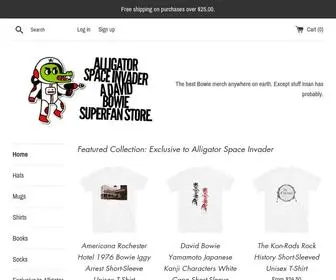 Alligatorspaceinvader.com(ALLIGATOR SPACE INVADER) Screenshot