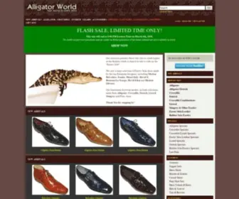 AlligatorWorld.com(Alligator World) Screenshot
